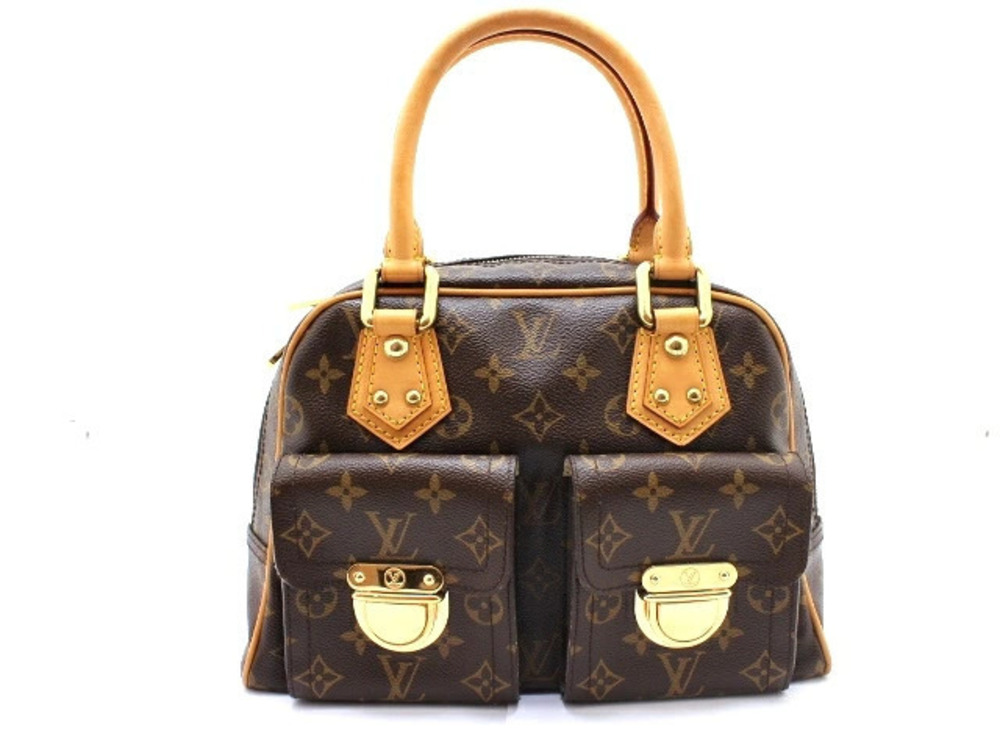 Louis Vuitton Handbag Monogram Manhattan Brown